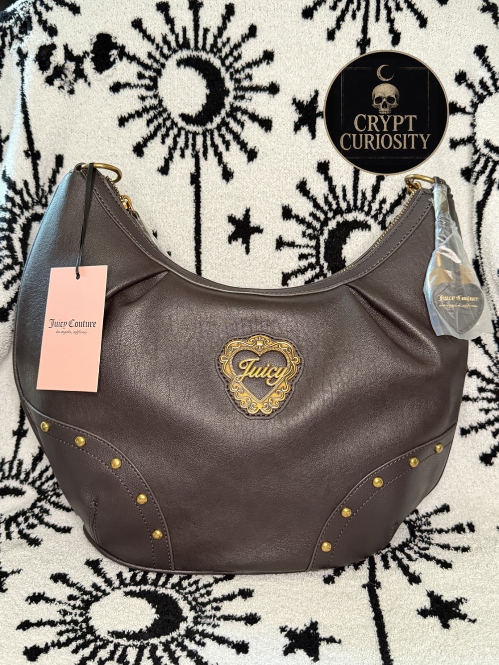 Juicy Couture Brown Hobo Bag Purse